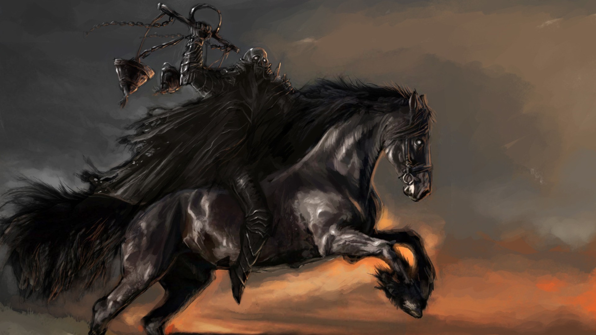 black horse famine